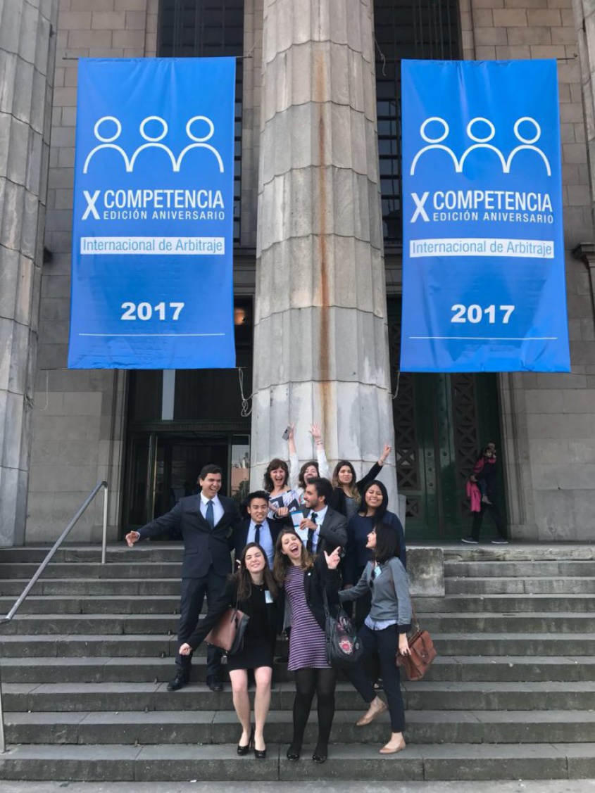 Equipe do CAM-CCBC que participou da “X COMPETENCIA INTERNACIONAL DE ARBITRAJE” em Buenos Aires, Argentina