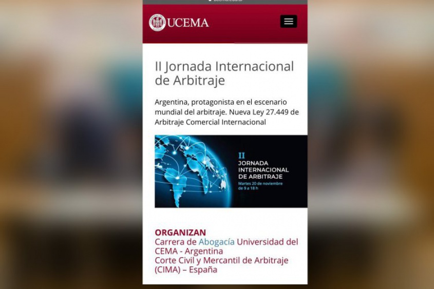 Em Buenos Aires, Argentina, a II Jornada Internacional de Arbitragem