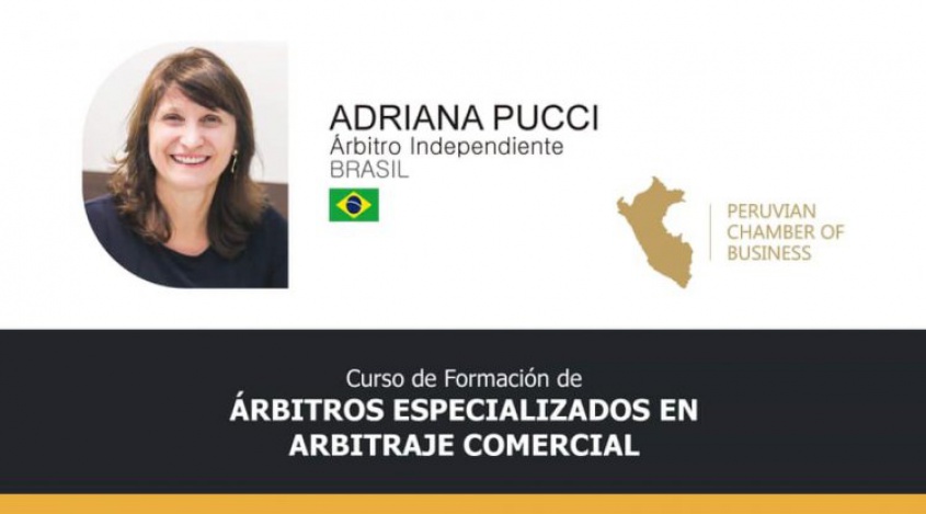 Adriana Noemi Pucci ministrou aula no “Curso de Formação de Árbitros Especializados em Arbitragem Comercial”