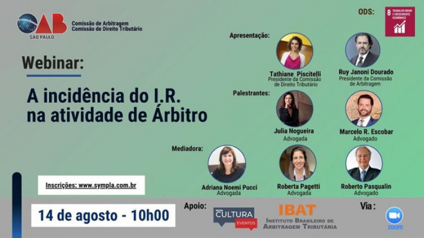 A Incidência do IR na Atividade de Árbitro